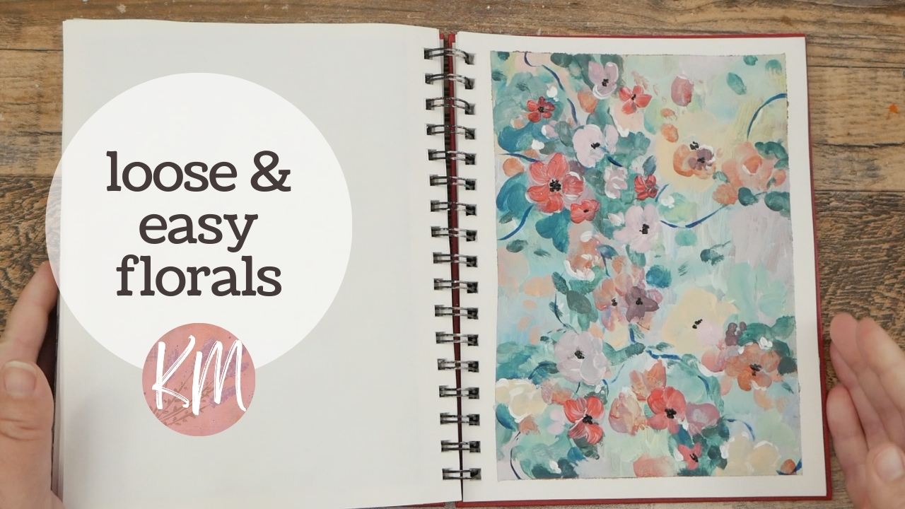 Paint Loose and Easy Florals in Abstract Impressionist Style
