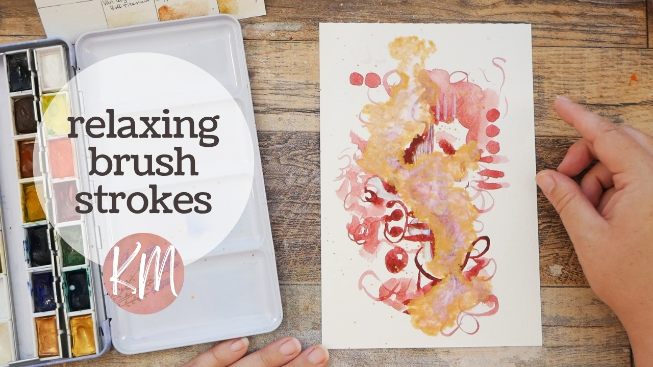 I Let the Paint Decide Where to Go in This Relaxing Watercolor Session