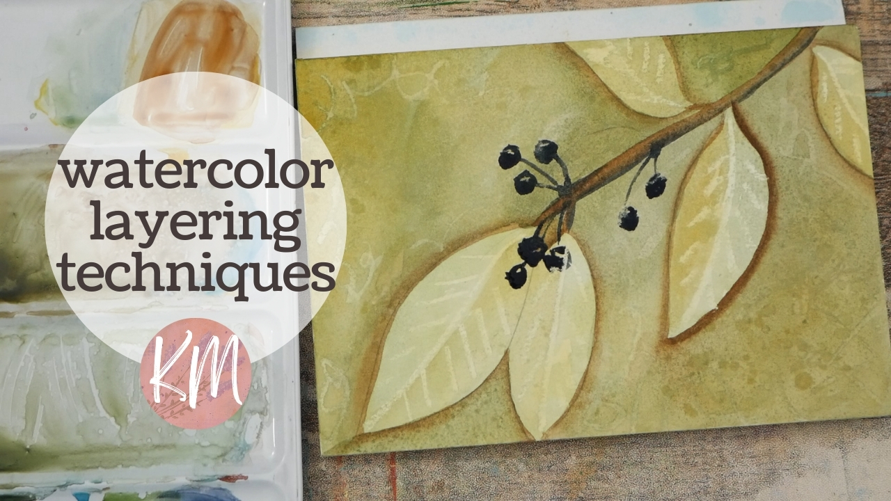 Build Watercolor Layers with Negative Painting and Resist Techniques