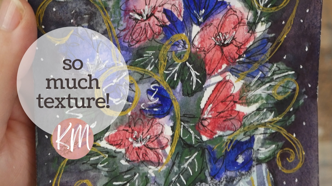 Watercolor + Colored Pencil – Easy Mixed Media Layers