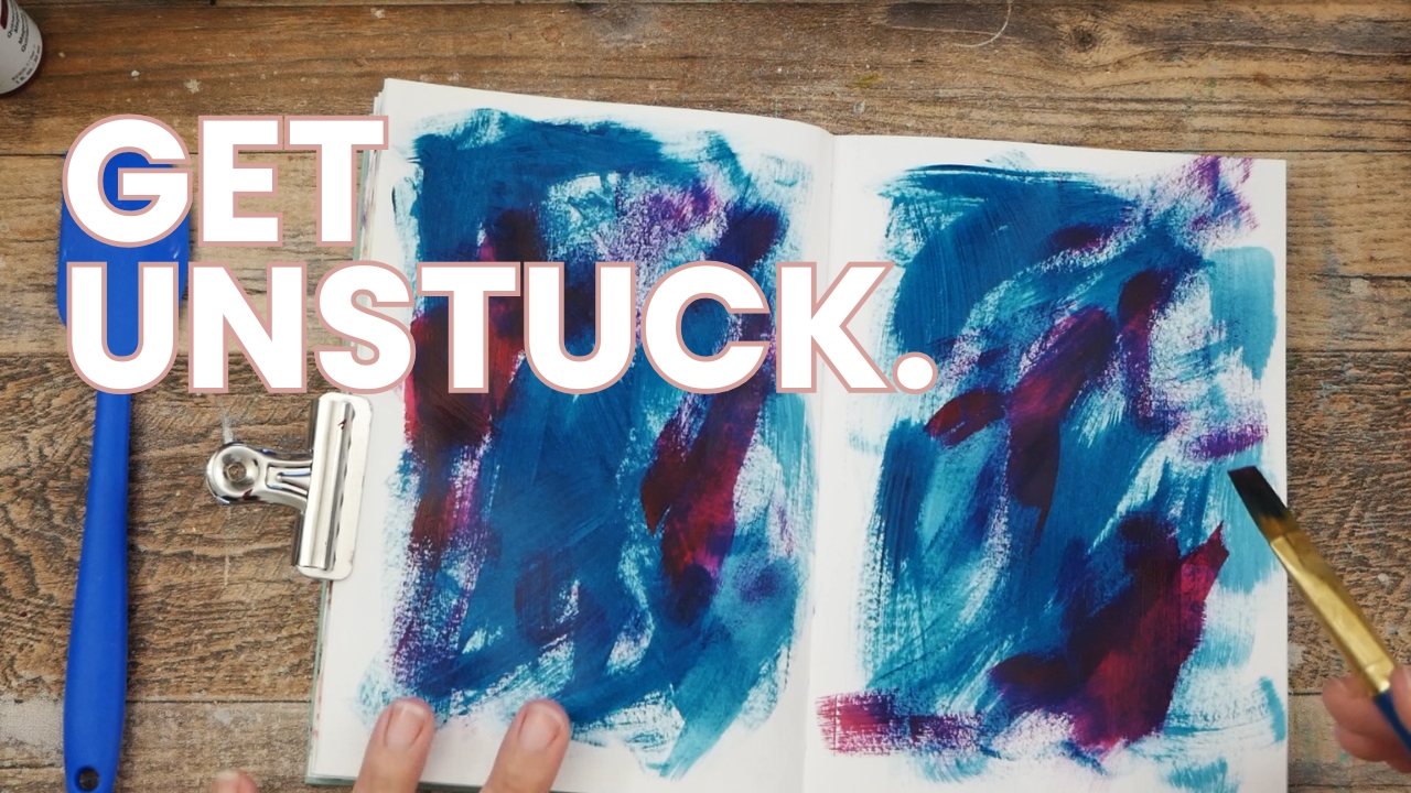 How to Start Creating Art When You Feel Stuck