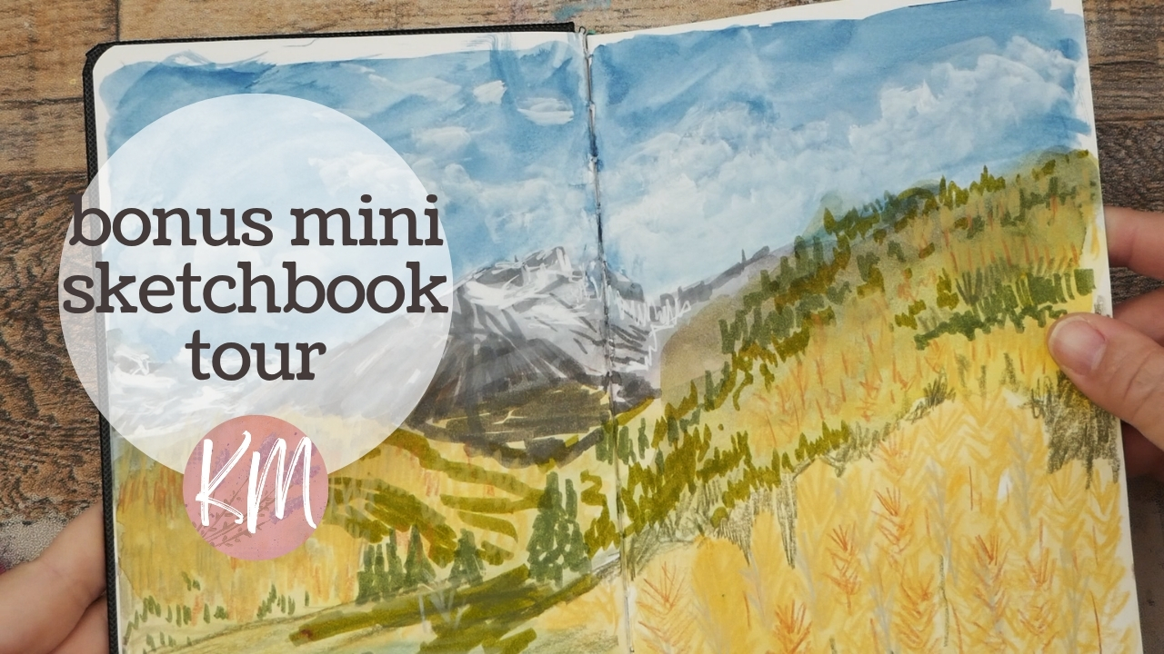 I Tested Layering These Art Supplies… Here’s What Really Works (Plus Mini Sketchbook Tour)