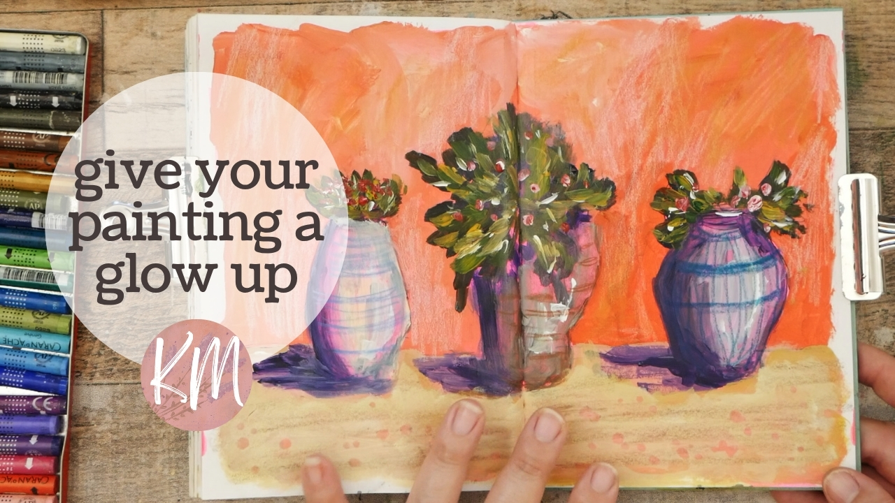 Make Your Acrylic Paintings Glow with a Bright Underpainting